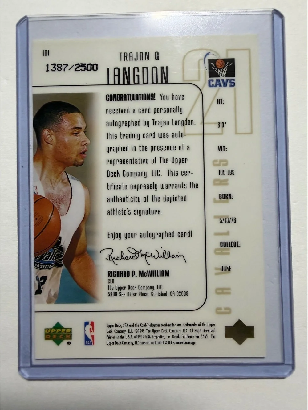 Upper Deck this 1999